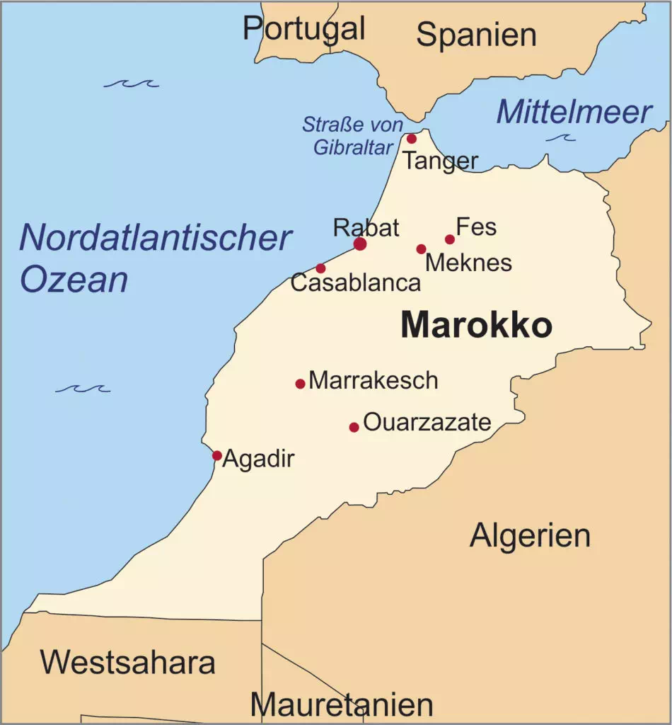 Pauschalreisen Marokko ab Flughafen Frankfurt Airport online buchen