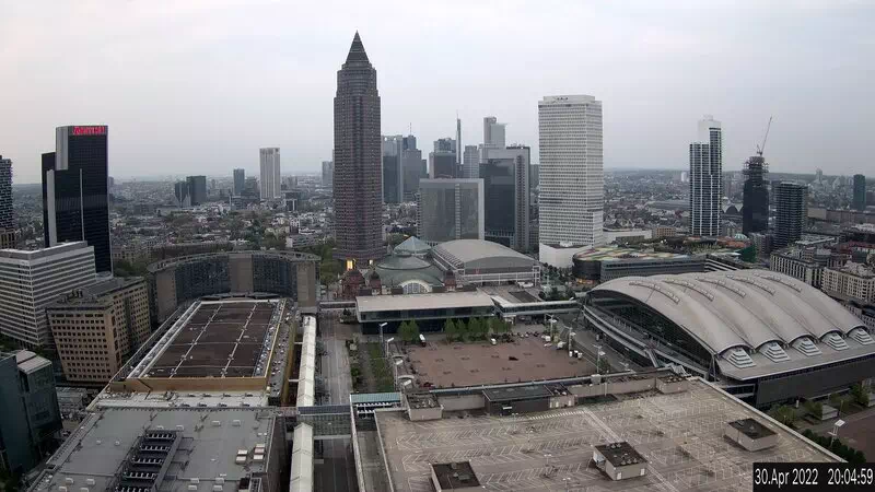 Webcam Messe Frankfurt - Messeturm